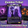 Zombie mtg proxy commander deck chibi