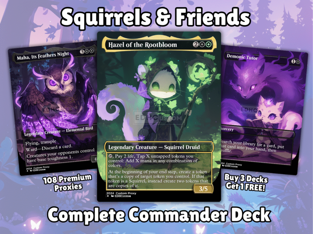 Hazel MTG Proxy Commander Deck - Non-Foil