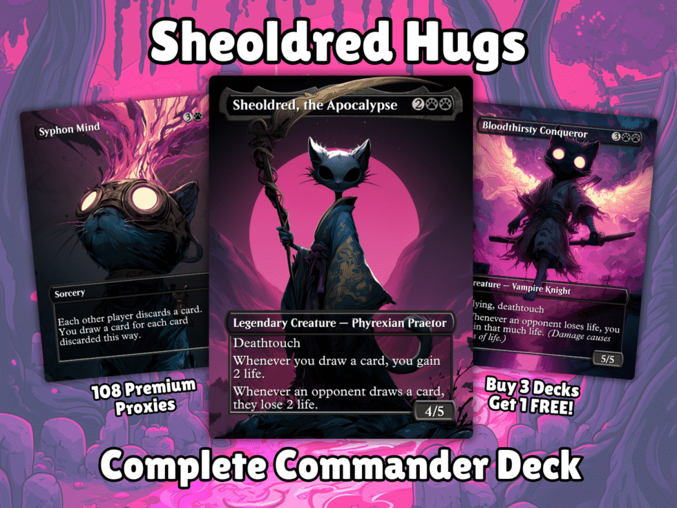 Sheoldred MTG Proxy Commander Deck