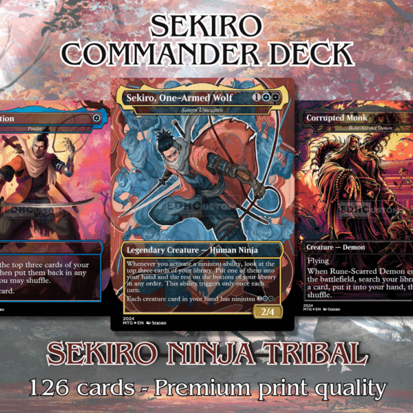 sekiro mtg proxy commander deck