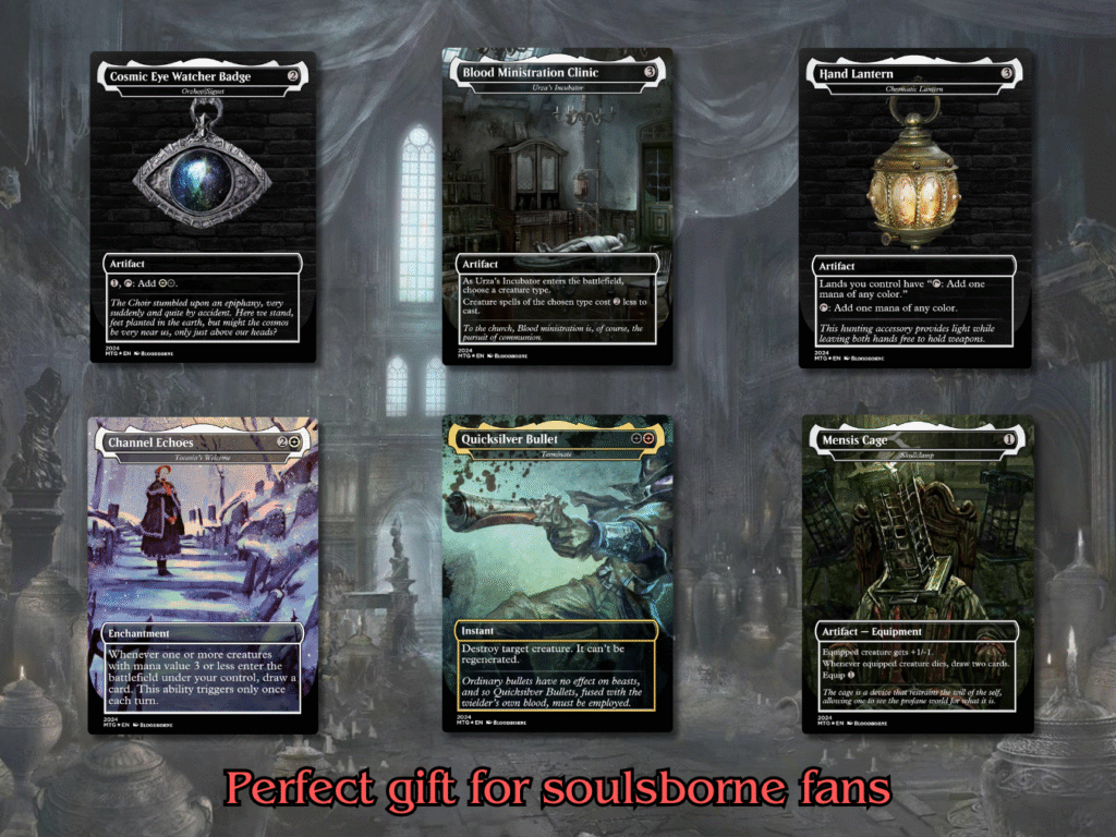 bloodborne mtg cards Fan Crafts Superb Bloodborne-Themed Magic: The Gathering Cards