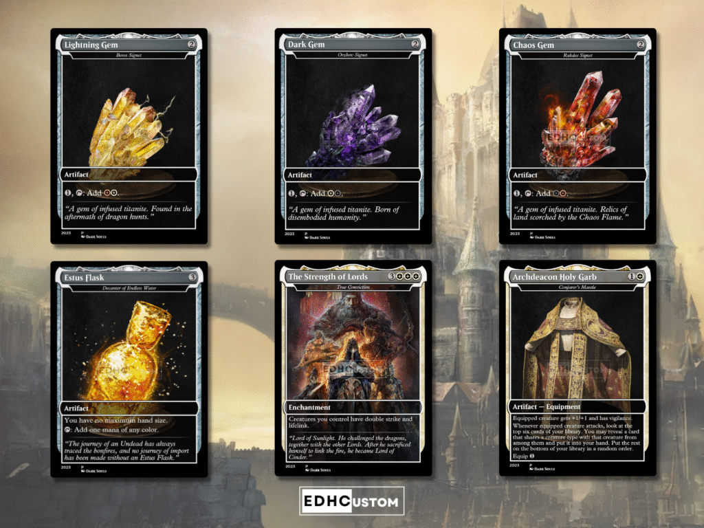 dark souls mtg cards Dark Souls Proxies by mrawkwardturtle