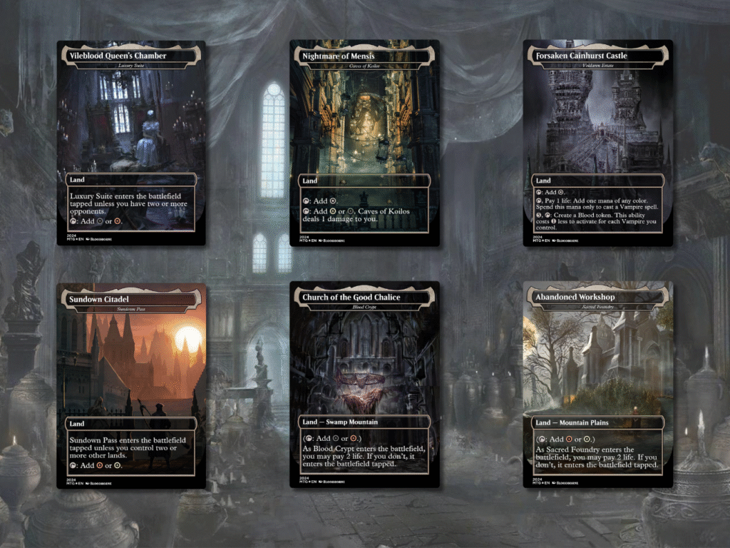bloodborne mtg cards 2 Magic the Gathering Card proxies, Made some more bloodborne cards focusing more on the beast scourge : r/bloodborne