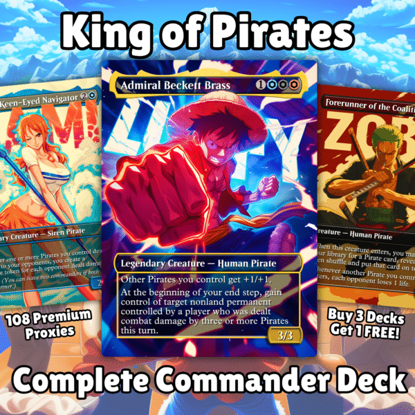 pirate mtg proxy commander deck