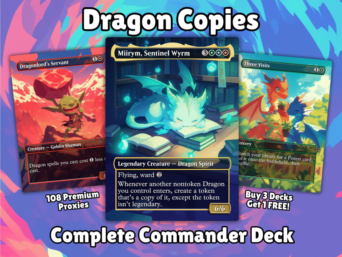 Miirym MTG Proxy Commander Deck 1 miirym mtg proxy commander deck