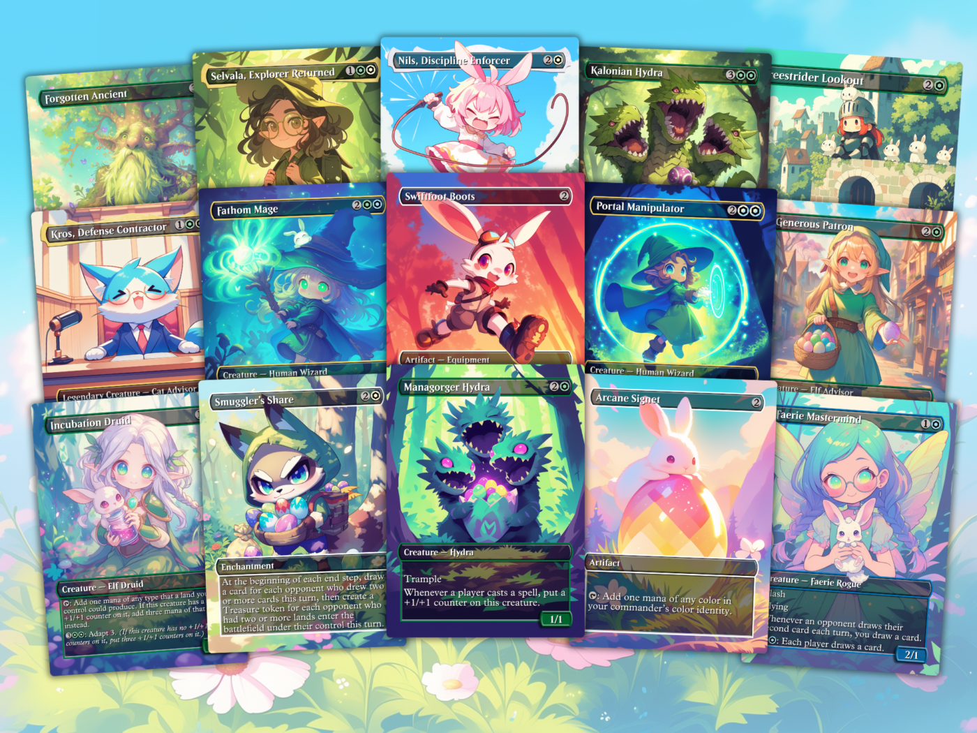 Group Hug MTG Proxy Commander Deck 4 5