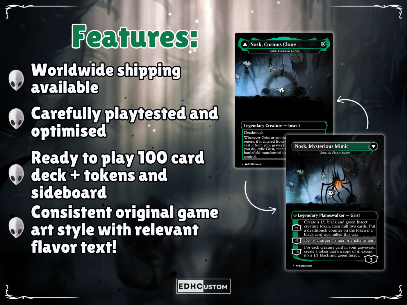 Hollow Knight MTG Proxy Commander Deck 4 4