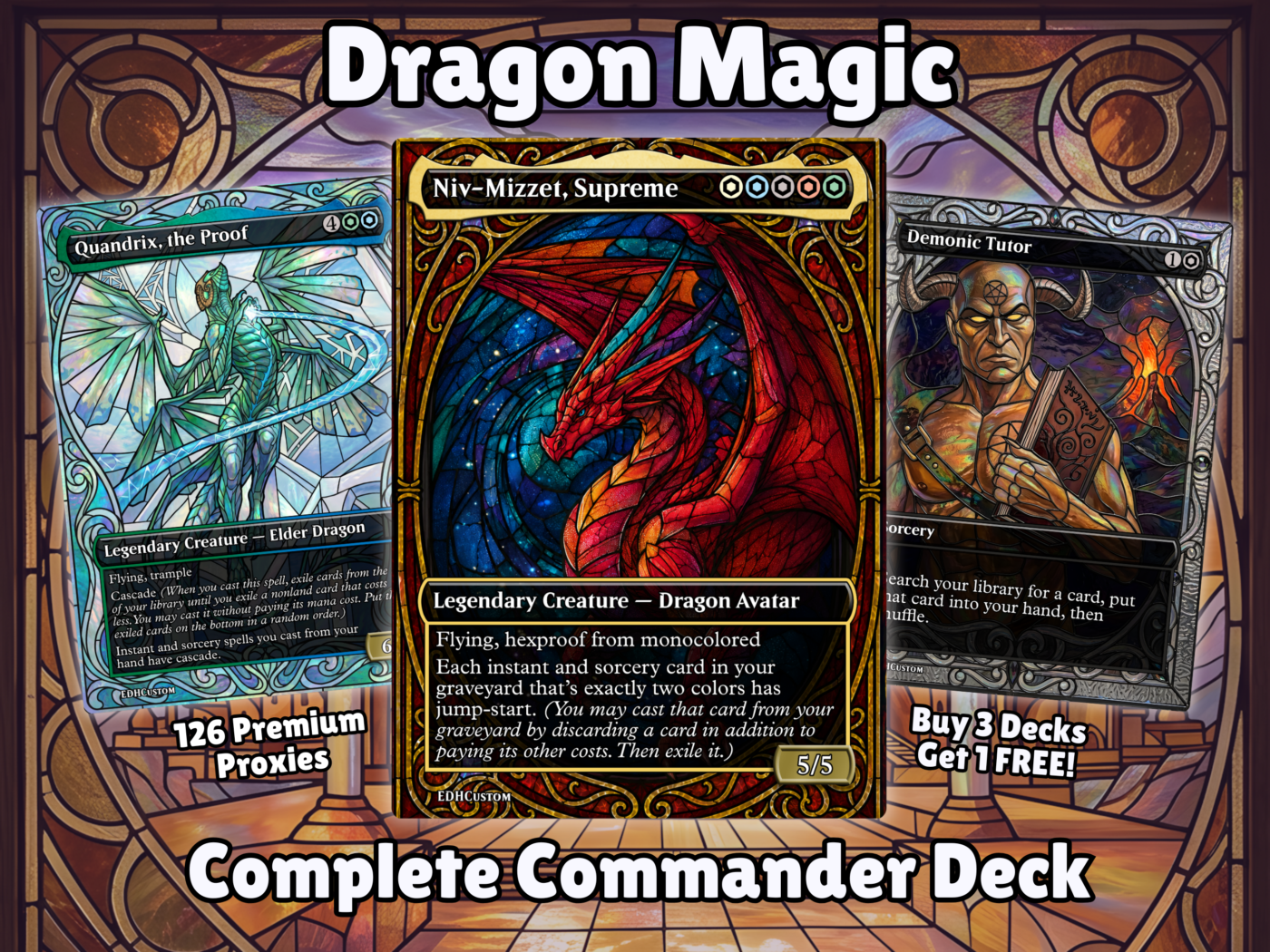 niv mizzet mtg proxy commander deck