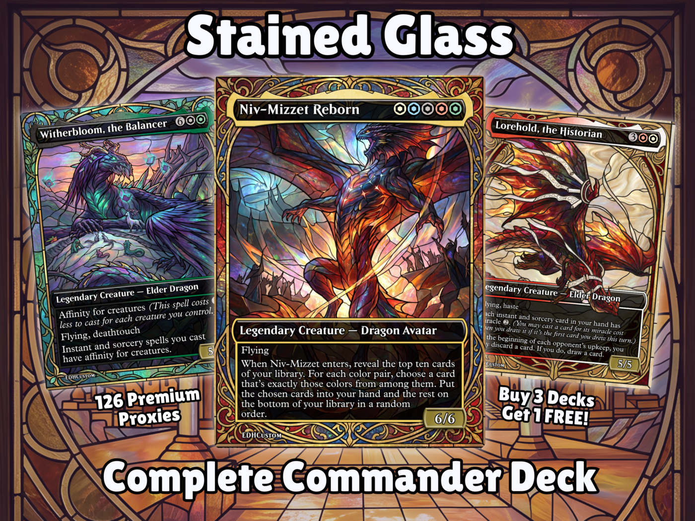 niv mizzet mtg proxy commander deck
