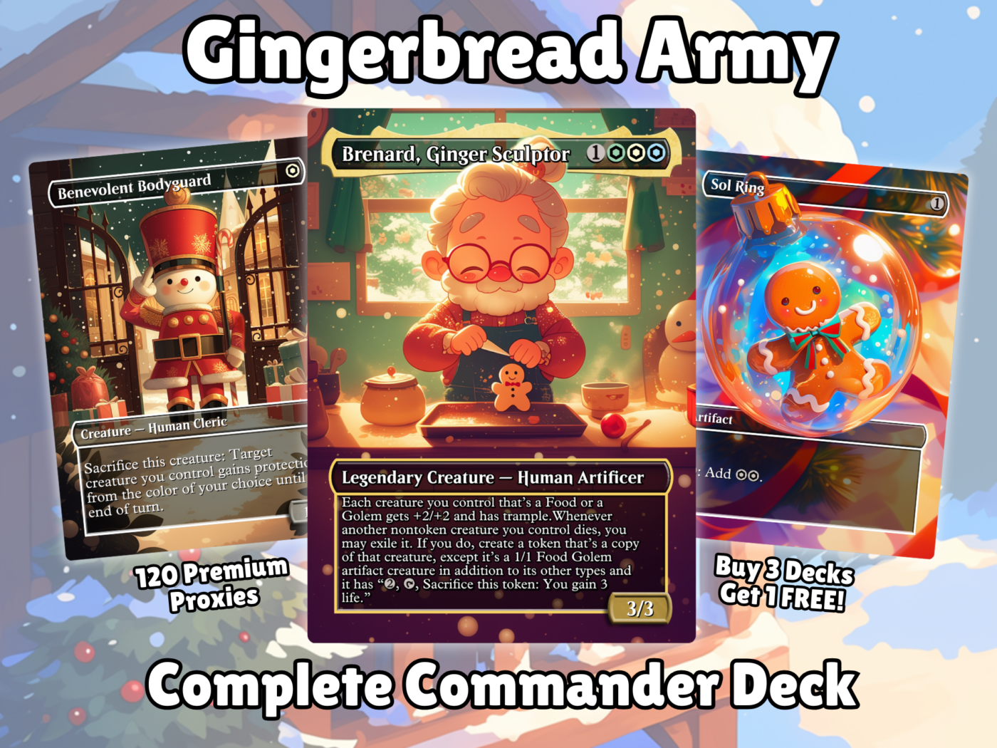 Brenard Proxy Commander Deck 1 brenard proxy commander deck